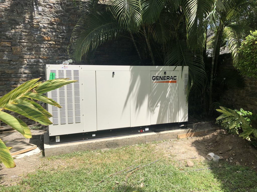 187 kVA Sistema de respaldo con motogenerador a gas para casas premium La Floresta